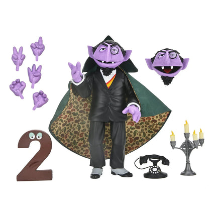 NECA Sesame Street Ultimate The Count - Action Figure