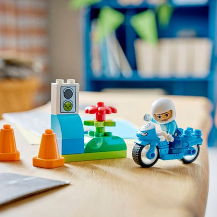 LEGO DUPLO Blue Police Motorcycle 10471