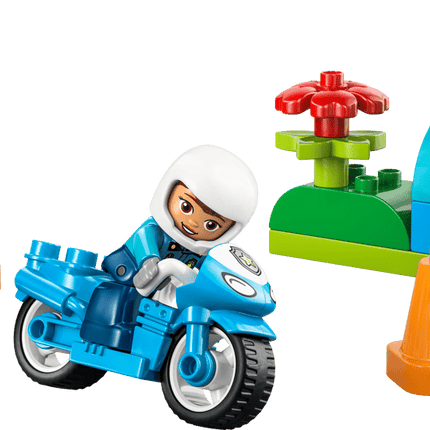 LEGO DUPLO Blue Police Motorcycle 10471