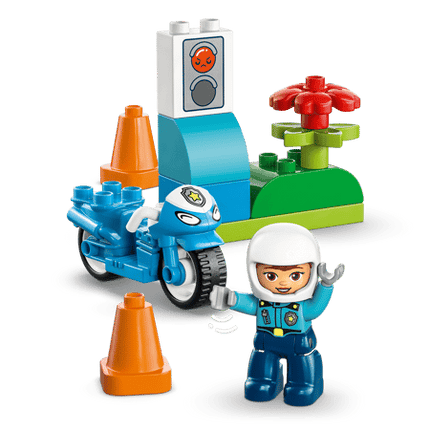 LEGO DUPLO Blue Police Motorcycle 10471