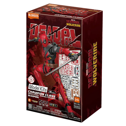 BLOKEES Marvel Deadpool & Wolverine (2024 Movie) Champion Class - Model Kits