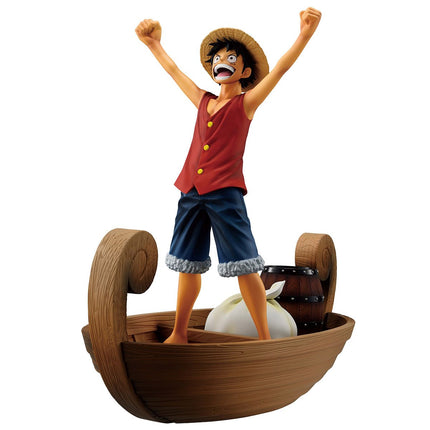 BANDAI One Piece - Monkey D. Luffy I'm Going to Become The King of The Pirates! Statue