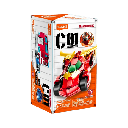 BLOKEES Wheels Transformers - Transformers Roll Out - Display of 12 - Model Kits