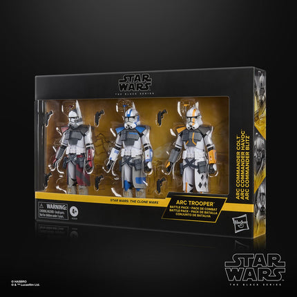 HASBRO Star Wars The Black Series ARC Trooper Battle Pack - Havoc, Colt, Blitz - Action Figures