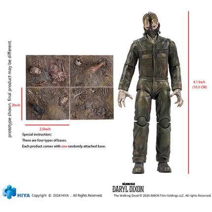 HIYA TOYS - The Walking Dead: Daryl Dixon - Dark Eyes Walker Action Figure