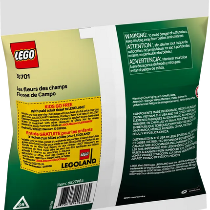 LEGO Botanicals Field Flowers Building Kit 30701