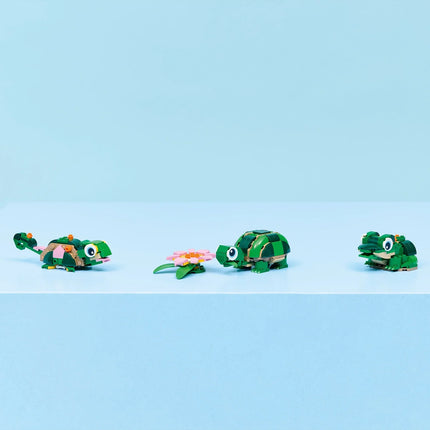 LEGO Creator 3-in-1 Turtle with a Water Lily Flower 31377