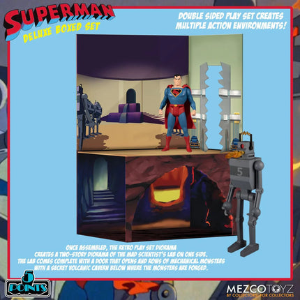 DC - Superman: The Mechanical Monsters (1941) Deluxe Boxed Set 5 Points Figures