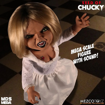 Mezco Seed Of Chucky - Mega Scale Talking Tiffany Doll