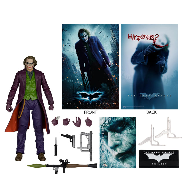 The Joker (DC: The Dark Knight) Action Figure - Deluxe Theatrical Edition