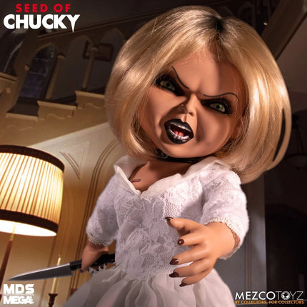 Mezco Seed Of Chucky - Mega Scale Talking Tiffany Doll
