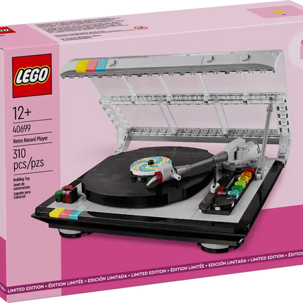 LEGO Retro Record Player 310pcs Limited Edition 40699