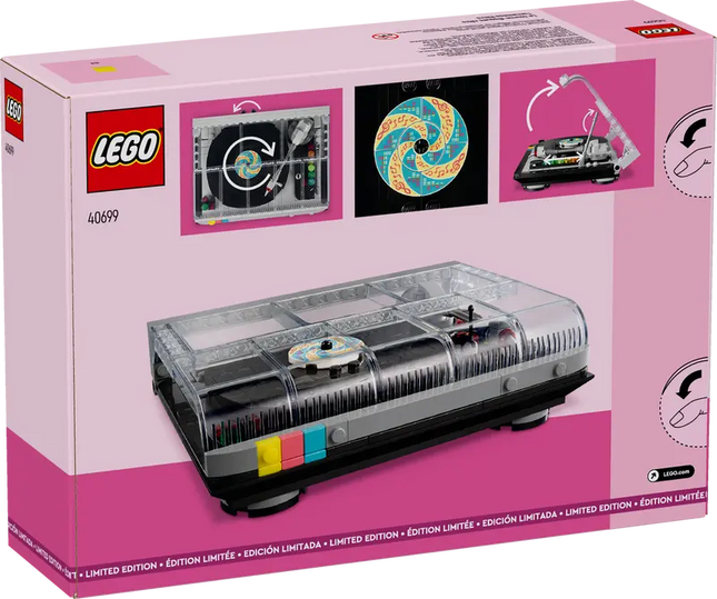 LEGO Retro Record Player 310pcs Limited Edition 40699