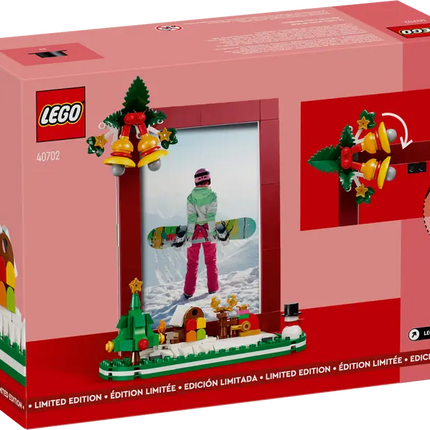 LEGO Christmas Picture Frame 209pcs Limited Edition 40702