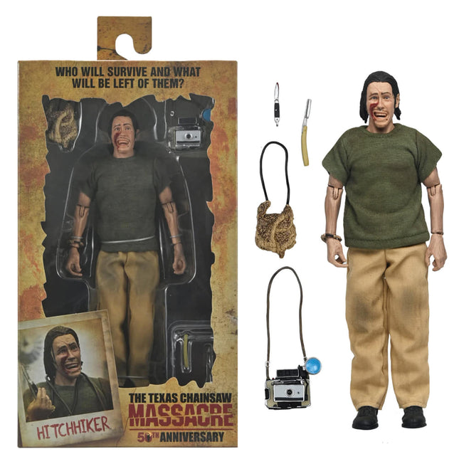 NECA The Hitchhiker 50th Anniversary Clothed The Texas Chains Action Figure
