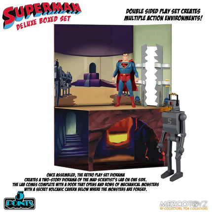 DC - Superman: The Mechanical Monsters (1941) Deluxe Boxed Set 5 Points Figures