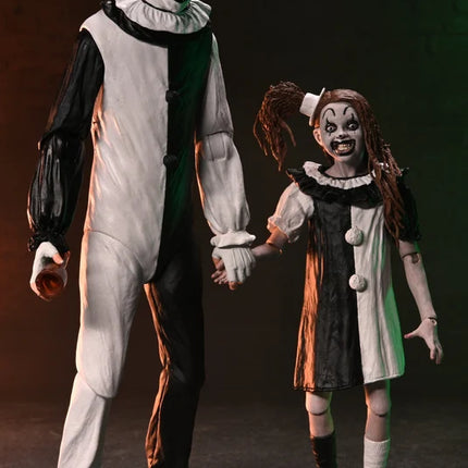 NECA Terrifier 2 - Ultimate Art The Clown And Little Pale Girl 2-Pack - Action Figure