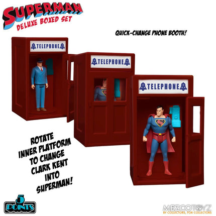 DC - Superman: The Mechanical Monsters (1941) Deluxe Boxed Set 5 Points Figures
