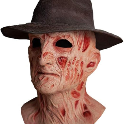 Trick Or Treat Studios A Nightmare On Elm Street 4 Freddy Krueger Mask With Hat