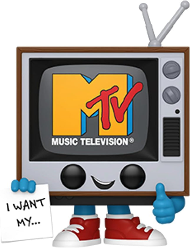 Funko POP! Ad Icons: MTV - MTV Logo - Collectable Vinyl Figure - Gift Idea - Official Merchandise - for Kids & Adults - Ad Icons Fans - Model Figure for Collectors and Display