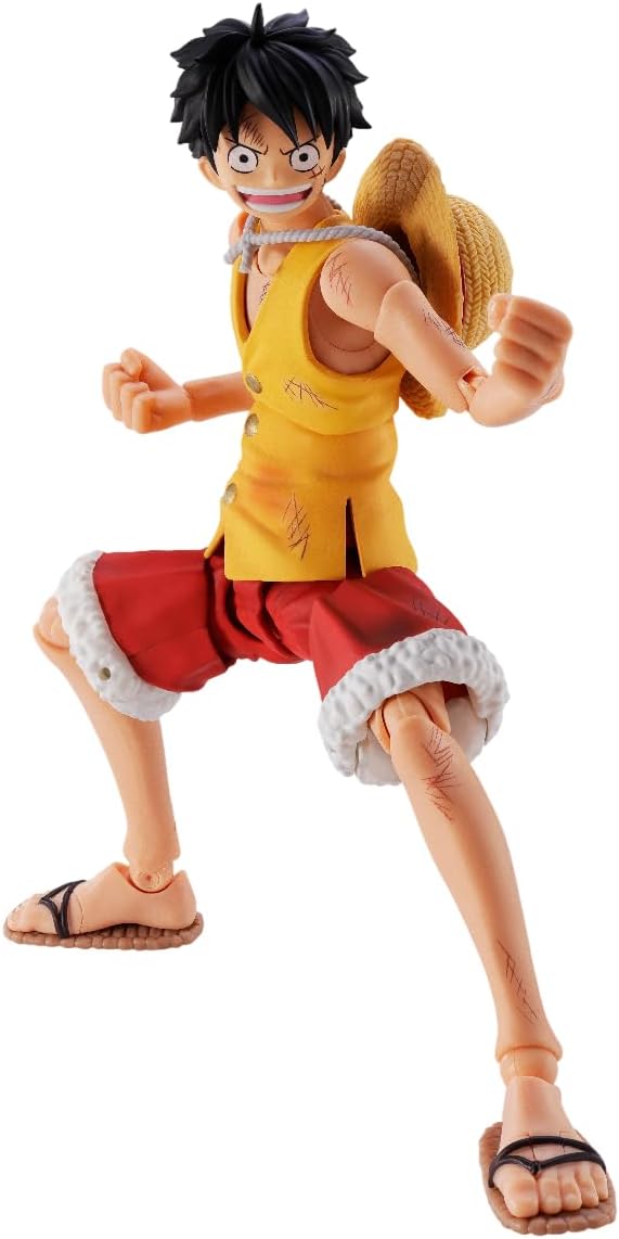TAMASHII NATIONS One Piece - Monkey D. Luffy ( Summit War of Marineford ) Figure