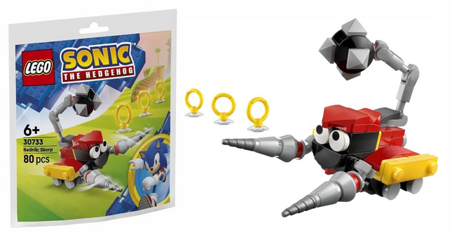 LEGO Sonic the Hedgehog Badnik: Skorp (80 Pieces) 30733