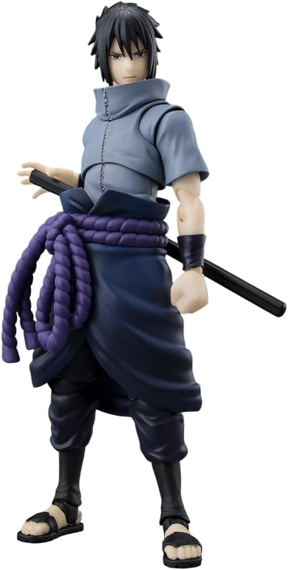 TAMASHII NATIONS Naruto - Sasuke Uchiha (Solitary Shinobi) Action Figure