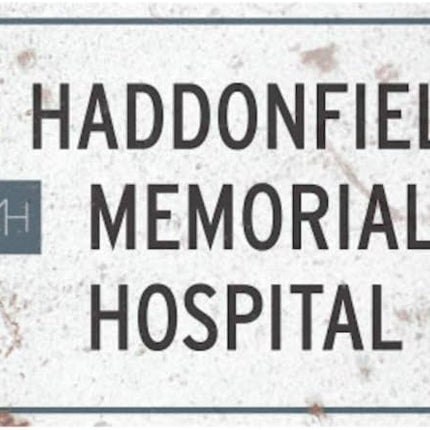 Halloween II Haddonfield Memorial Hospital Metal Sign