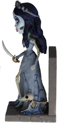 ROYAL BOBBLES The Corpse Bride - Emily with Sword, Maggot and Scraps - Statue