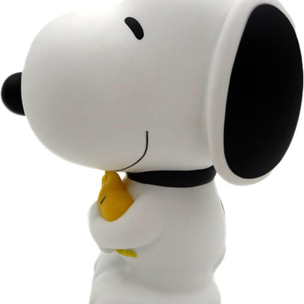Coin Bank - Peanutes - Snoopy - w/Woostock PVC Figural Money Piggy 9
