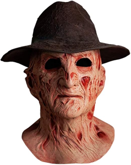 Trick Or Treat Studios A Nightmare On Elm Street 4 Freddy Krueger Mask With Hat