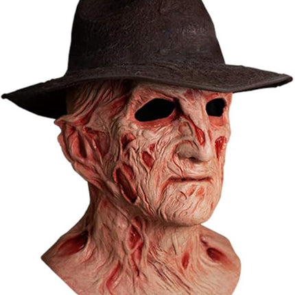 Trick Or Treat Studios A Nightmare On Elm Street 4 Freddy Krueger Mask With Hat