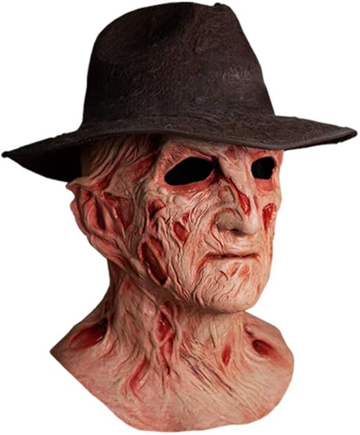 Trick Or Treat Studios A Nightmare On Elm Street 4 Freddy Krueger Mask With Hat
