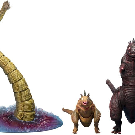 TAMASHII NATIONS Shin Godzilla Second & Third Form & Giant Unidentified Creature - Action Figure