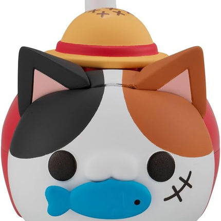 MEGAHOUSE Mega Cat - One Piece - Tokotoko - Nyan Piece Nyan! Monkey D. Luffy - Figure