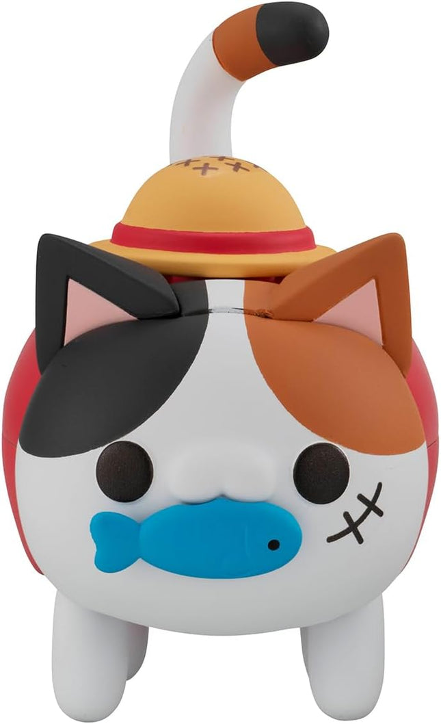 MEGAHOUSE Mega Cat - One Piece - Tokotoko - Nyan Piece Nyan! Monkey D. Luffy - Figure