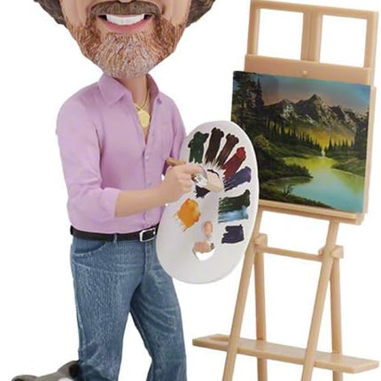 ROYAL BOBBLES - Bob Ross - Bobbleheads Figures