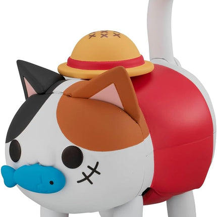 MEGAHOUSE Mega Cat - One Piece - Tokotoko - Nyan Piece Nyan! Monkey D. Luffy - Figure