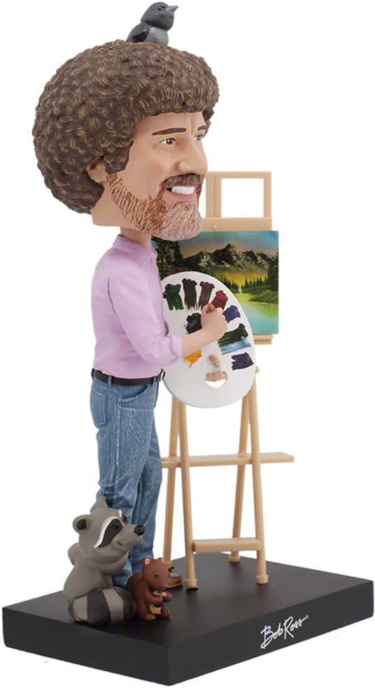 ROYAL BOBBLES - Bob Ross - Bobbleheads Figures