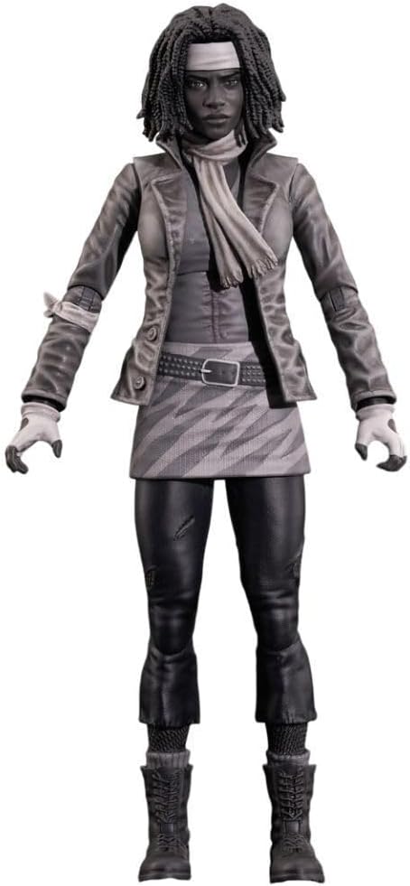 DST The Walking Dead Comic Michonne Action Figure (Black and White)