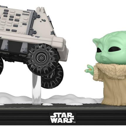 Funko Pop! Moments: Mandalorian & Grogu - Grogu with Polar Mouse Droid - Vinyl Figure #840