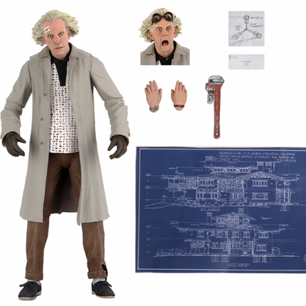 NECA Back To The Future - Ultimate Doc Brown Action Figure