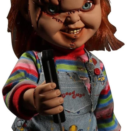 Mezco Child's Play Talking  15" Mega Scale Chucky Action Figure