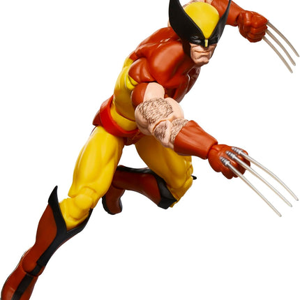 Marvel Legends Series Wolverine, X-Men Retro Comics Secret Wars Collectible 6...