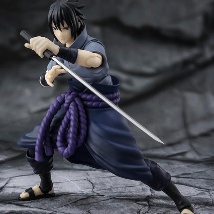 TAMASHII NATIONS Naruto - Sasuke Uchiha (Solitary Shinobi) Action Figure