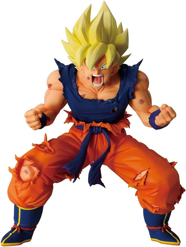 BANDAI Dragon Ball Z - Super Saiyan Son Goku (Battle of the Super Saiyan) Statue