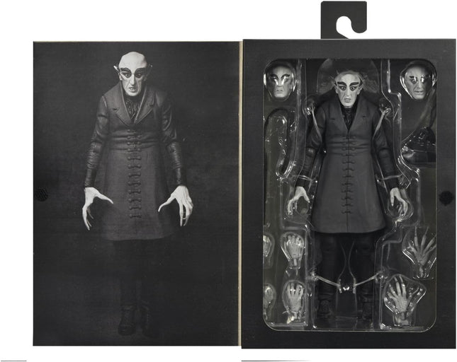 Nosferatu (1922 Movie) 7" Scale Figures - Ultimate Count Orlok (B&W)