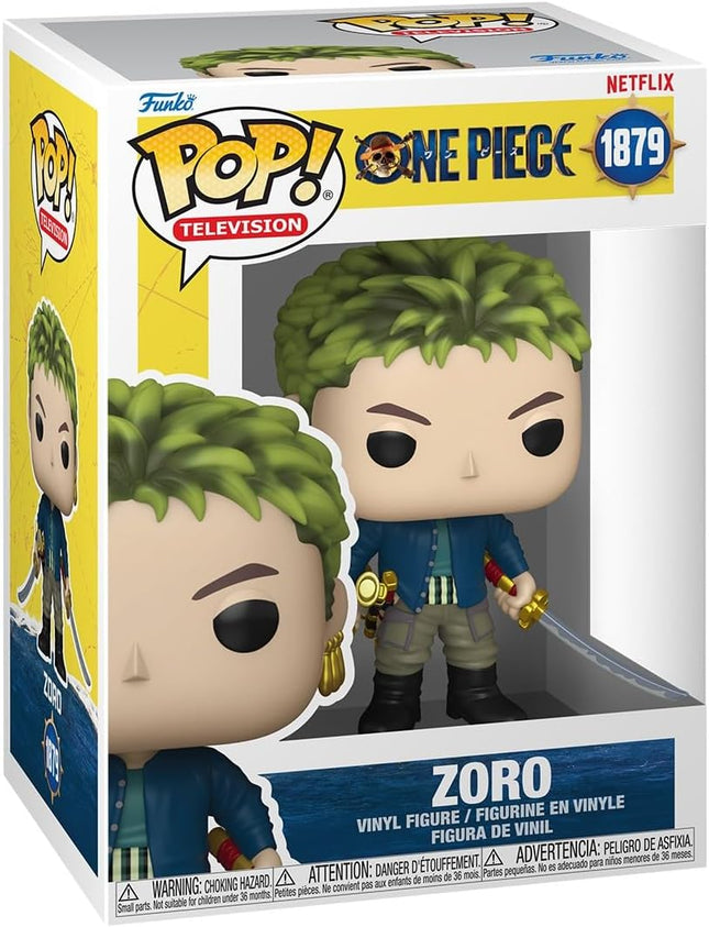 FUNKO Pop! Television - One Piece Zoro (Netflix Series) Vinyl Figure #1879