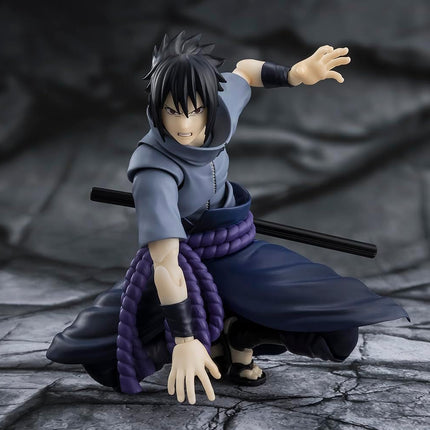 TAMASHII NATIONS Naruto - Sasuke Uchiha (Solitary Shinobi) Action Figure