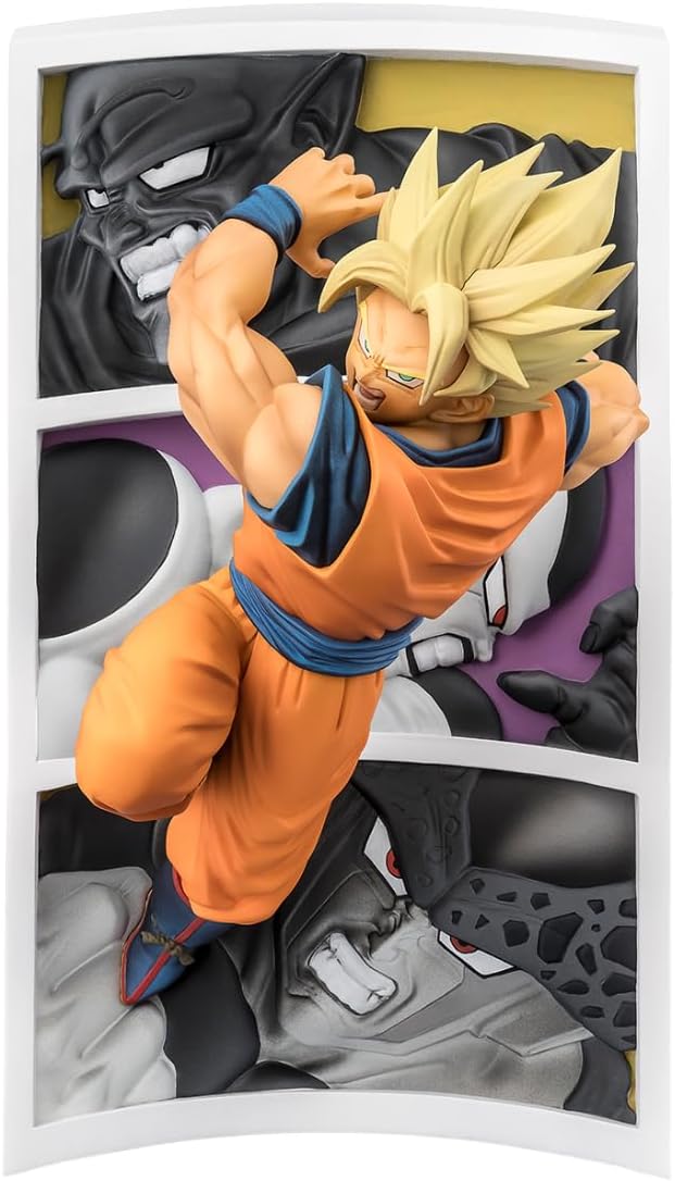 TAMASHII NATIONS Dragonball Z - Super Saiyan Son Goku (Trail Of Battles) Figures